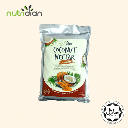 Nutridian Coconut Nectar Sugar Granules