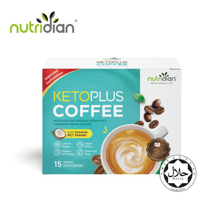 Nutridian KetoPlus Series | Coffee, Dark Cocoa & Matcha | Coconut MCT Powder | Bulletproof Drink | Keto Drink
