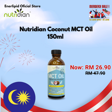 Nutridian Coconut MCT Oil 150ml