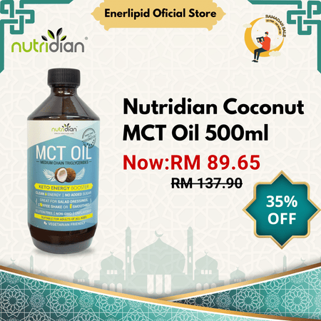 Nutridian Coconut MCT Oil 500ml