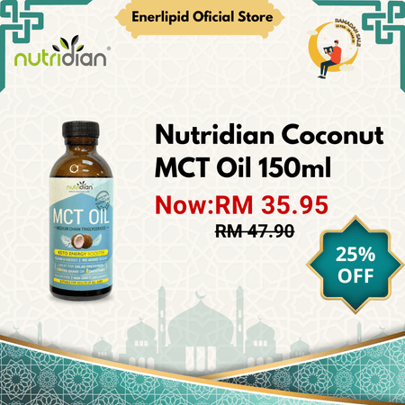 Nutridian Coconut MCT Oil 150ml