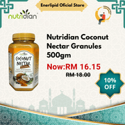 Nutridian Coconut Nectar Sugar Granules